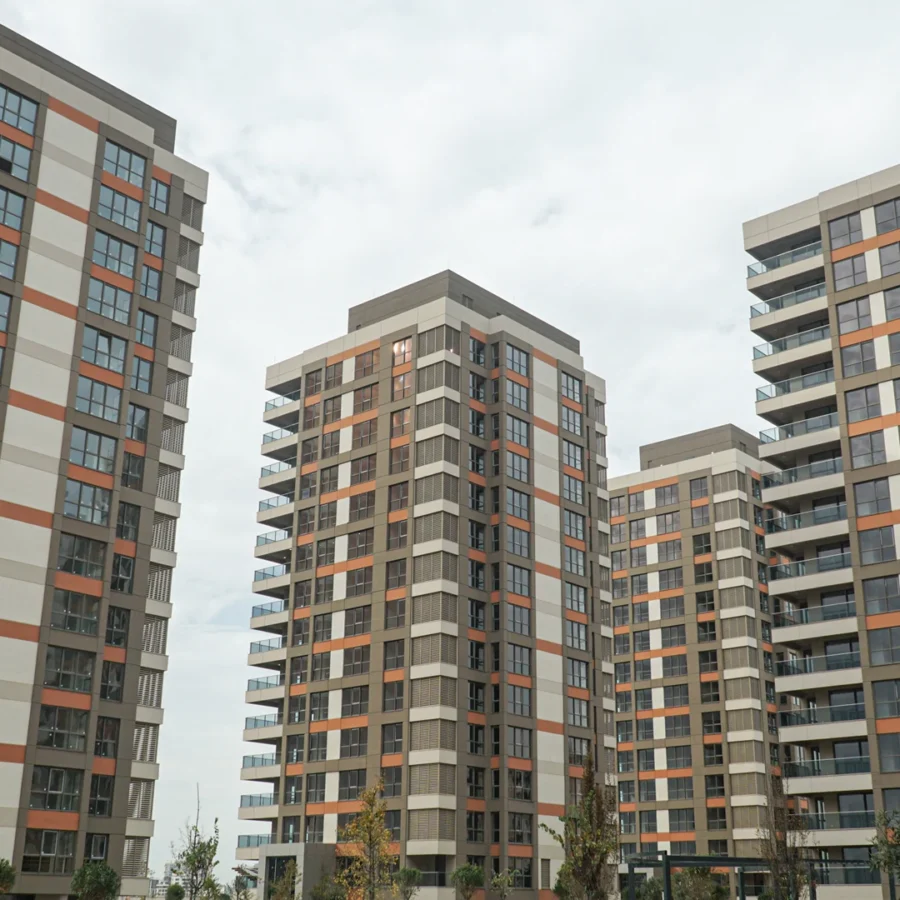 İzotim tarafından Ağaoğlu Çekmeköy Park projesinde yapılan dış cephe uygulamaları