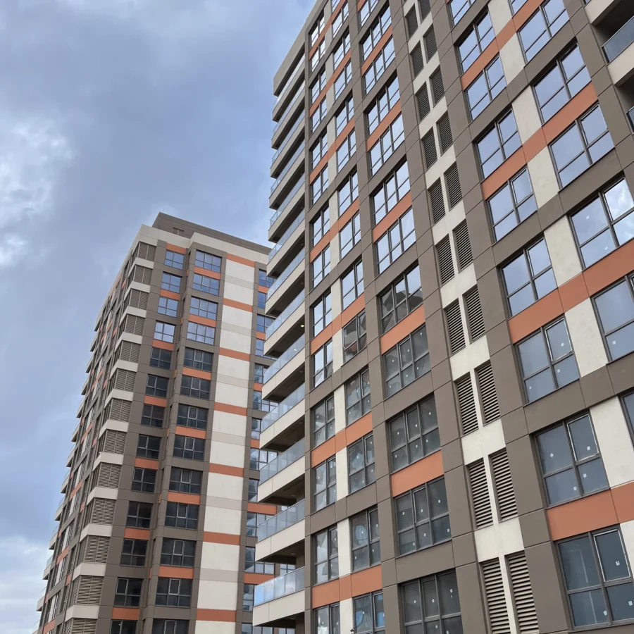 İzotim tarafından Ağaoğlu Çekmeköy Park projesinde yapılan dış cephe uygulamaları