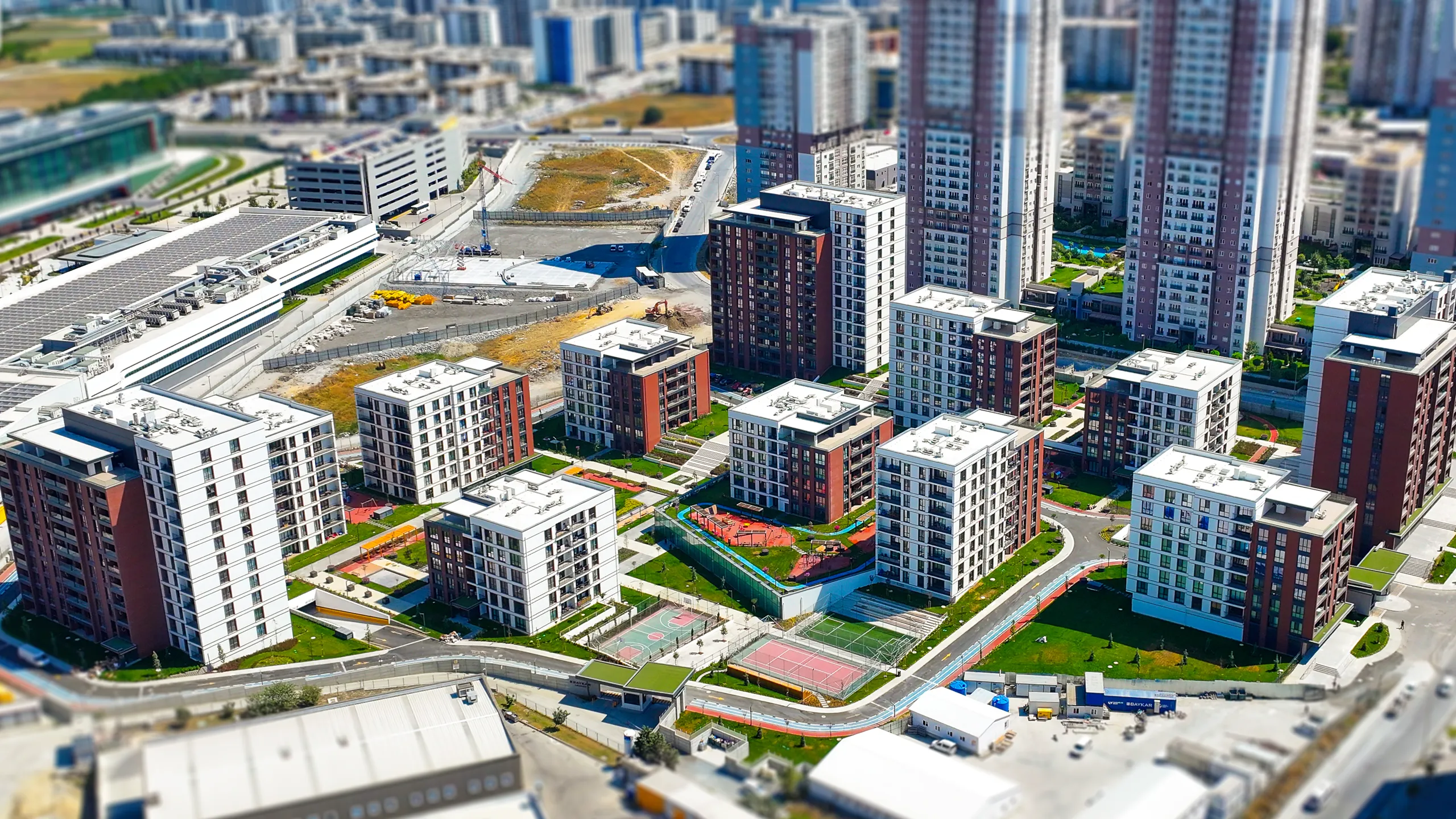 Baykar Lojman 3 dış cephe sistemleri uygulaması
