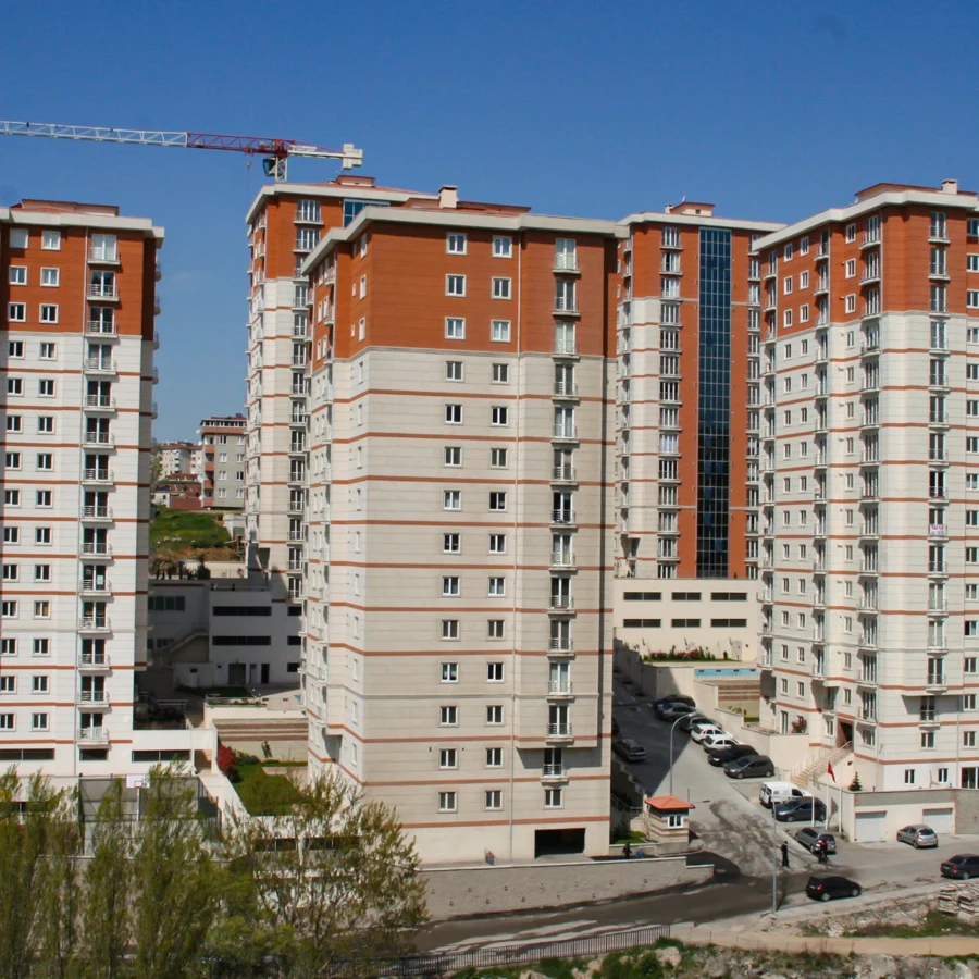 İzotim tarafından Atapol Residence projesinde yapılan dış cephe uygulamaları