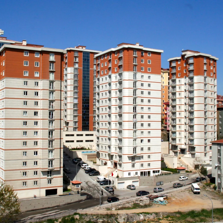 İzotim tarafından Atapol Residence projesinde yapılan dış cephe uygulamaları
