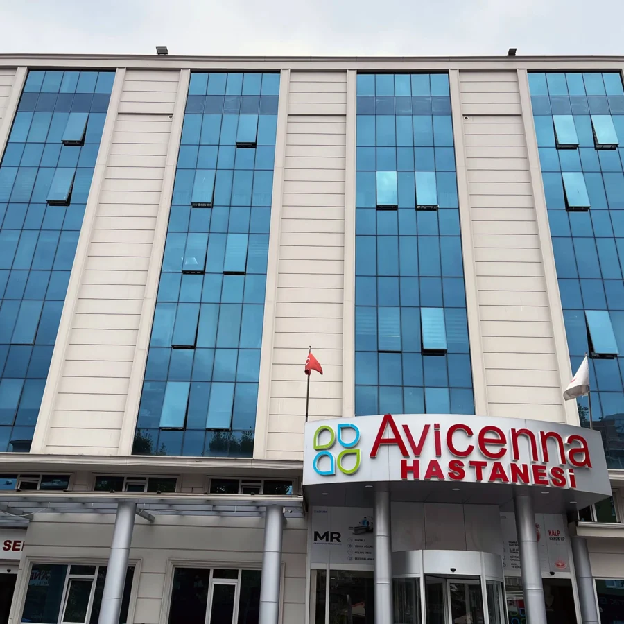 İzotim tarafından Avicenna Hastanesi projesinde yapılan dış cephe uygulamaları
