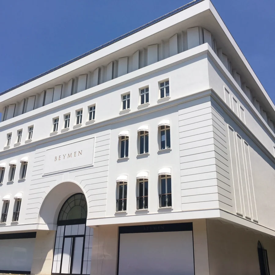 İzotim tarafından Beymen Suadiye projesinde yapılan dış cephe uygulamaları