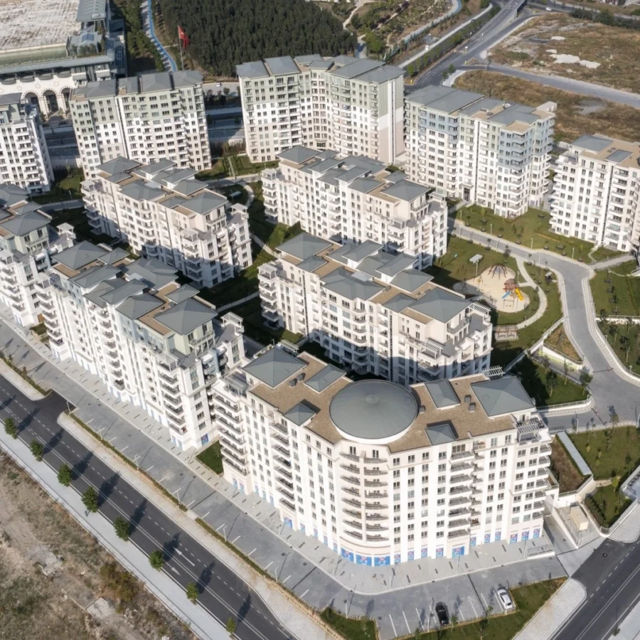 İzotim tarafından Bizim Mahalle 1. Etap 2. Kısım projesinde yapılan dış cephe uygulamaları