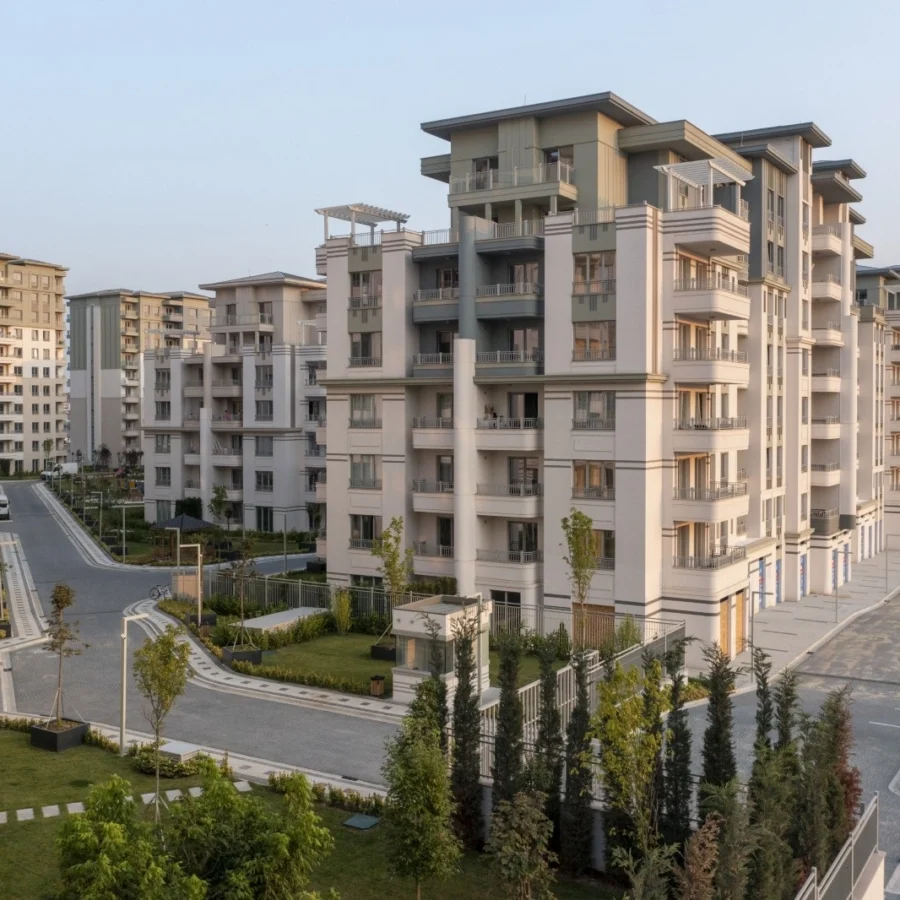 İzotim tarafından Bizim Mahalle 1. Etap 2. Kısım projesinde yapılan dış cephe uygulamaları