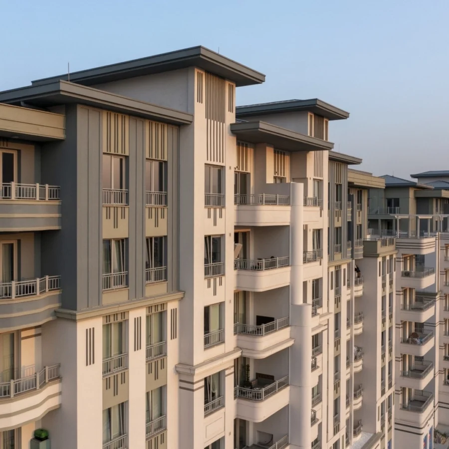 İzotim tarafından Bizim Mahalle 1. Etap 2. Kısım projesinde yapılan dış cephe uygulamaları