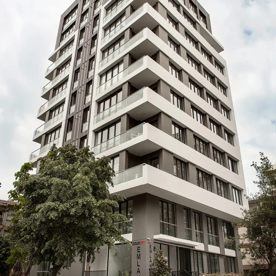Fassadengestaltung des Doğuş-Wohnhauses