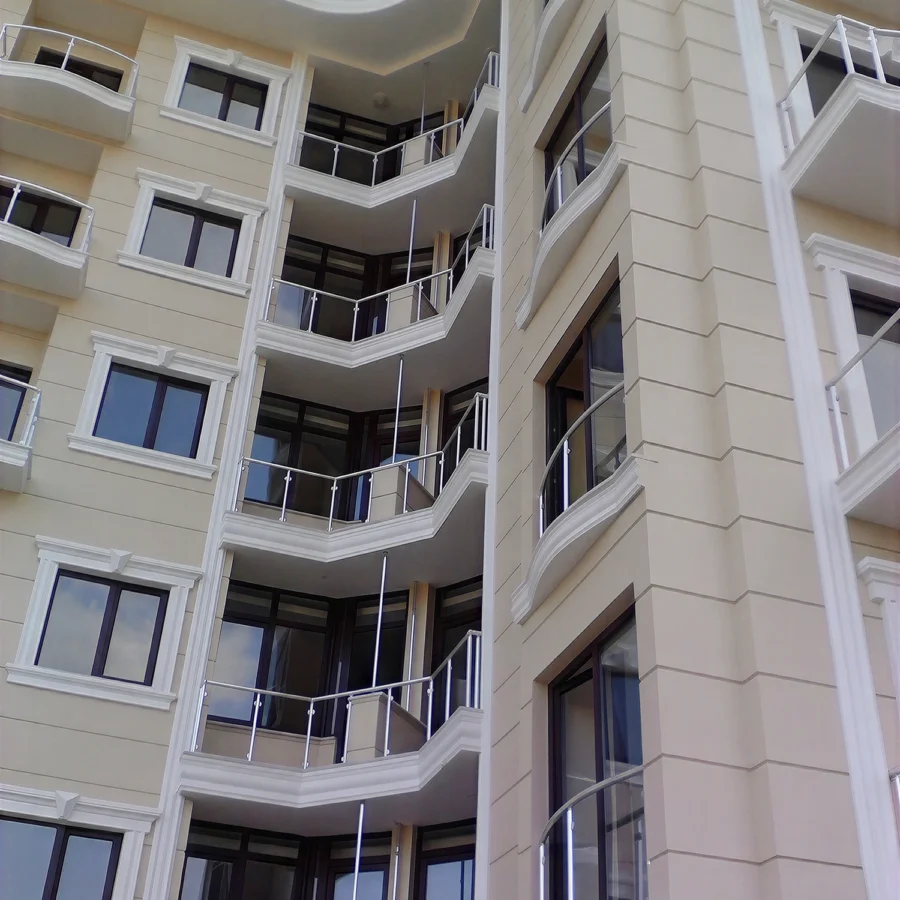 İzotim tarafından Elegance Resort Hotel projesinde yapılan dış cephe uygulamaları