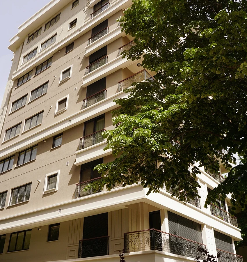 İzotim tarafından Erden Apartmanı projesinde yapılan dış cephe uygulamaları