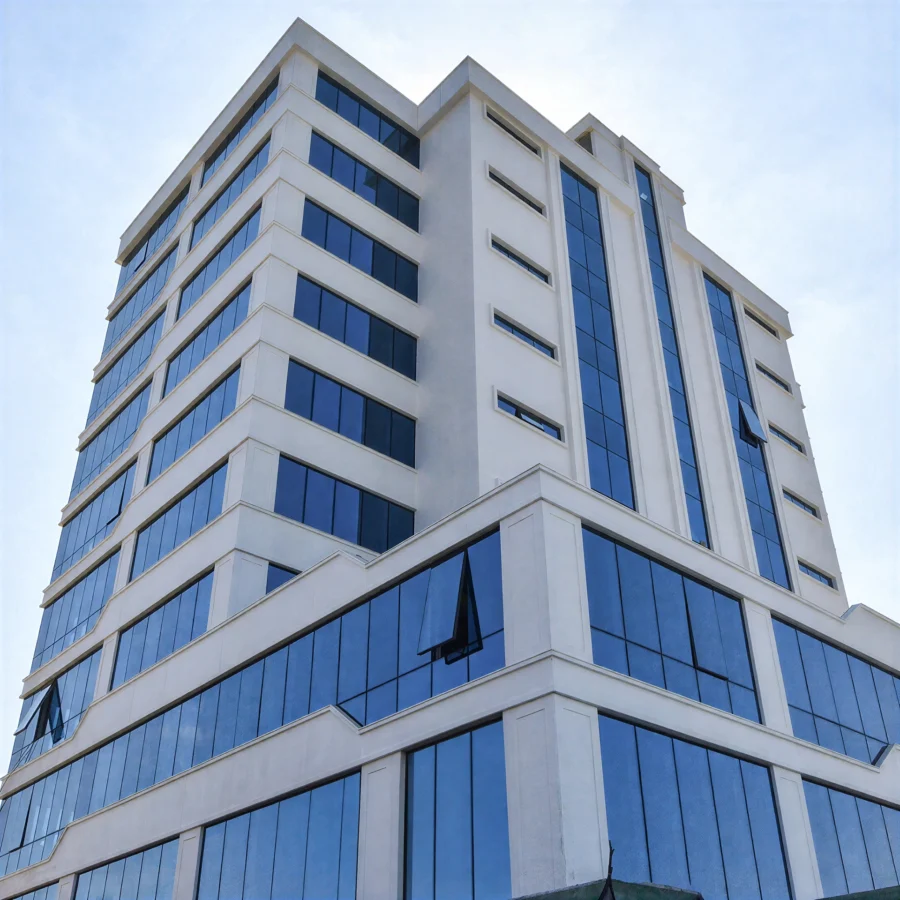 İzotim tarafından Gap Plaza projesinde yapılan dış cephe uygulamaları