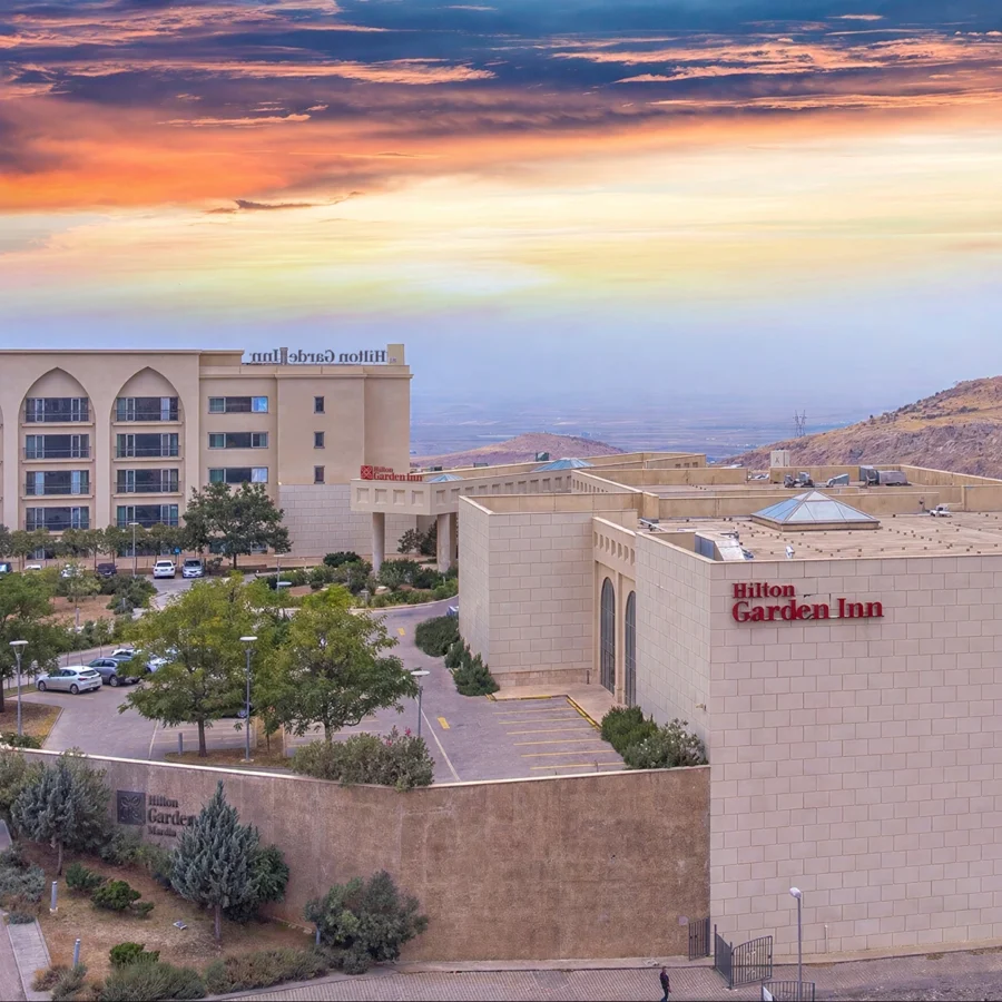 İzotim tarafından Hilton Garden Inn Mardin projesinde yapılan dış cephe uygulamaları