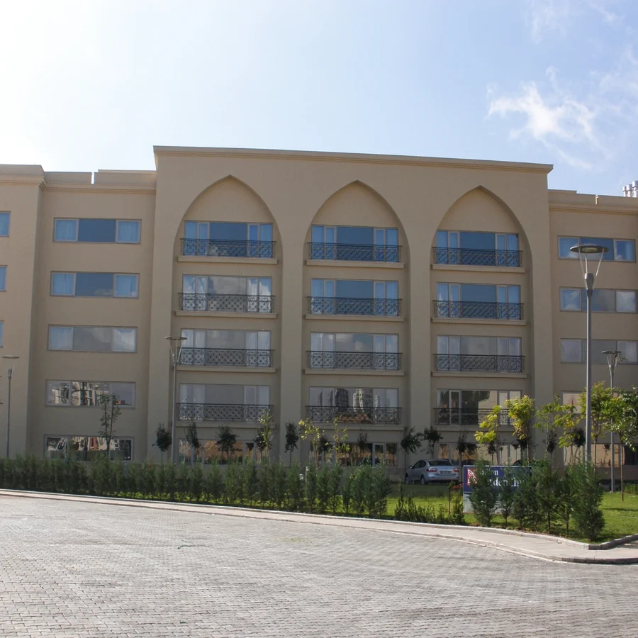 İzotim tarafından Hilton Garden Inn Mardin projesinde yapılan dış cephe uygulamaları