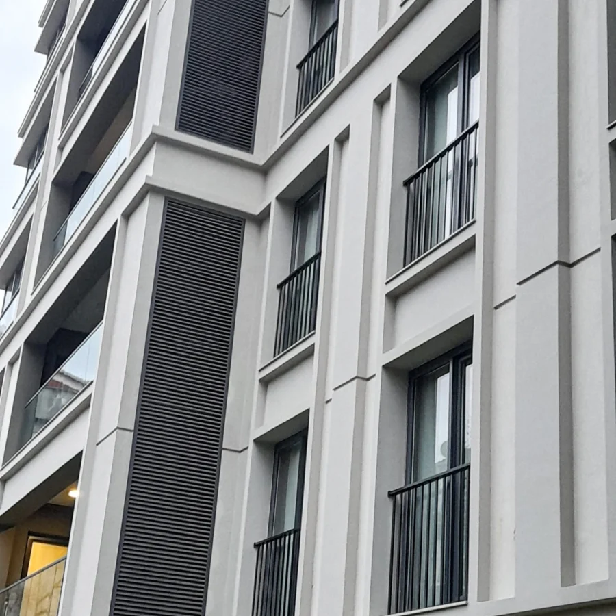İzotim tarafından Loca Mahal projesinde yapılan dış cephe uygulamaları