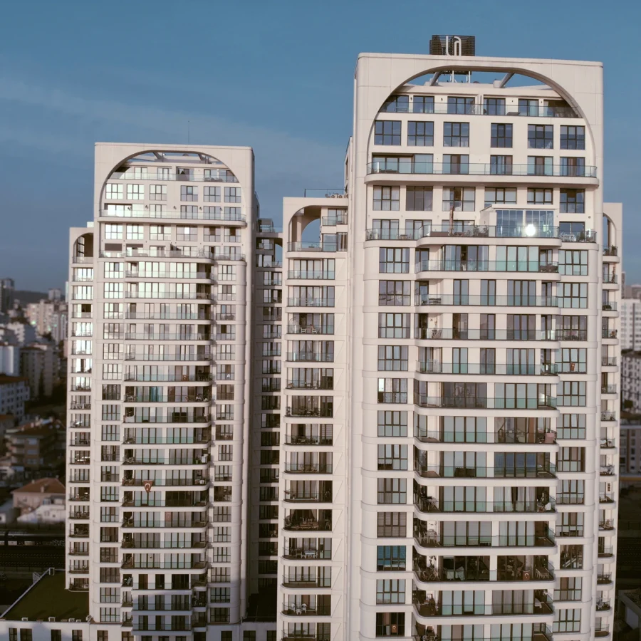 İzotim tarafından La Marin projesinde yapılan dış cephe uygulamaları
