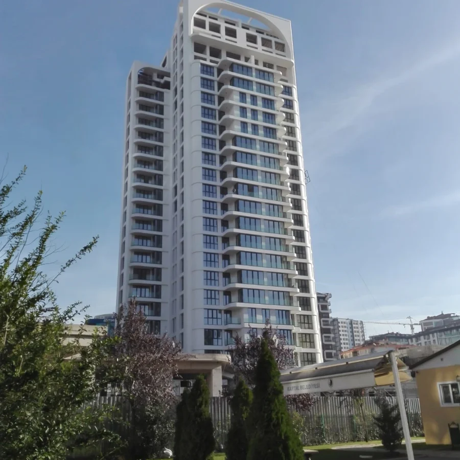 İzotim tarafından La Marin projesinde yapılan dış cephe uygulamaları