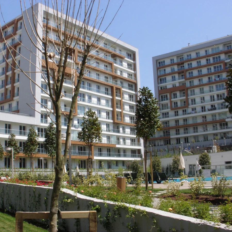 İzotim tarafından Lounge 2 projesinde yapılan dış cephe uygulamaları