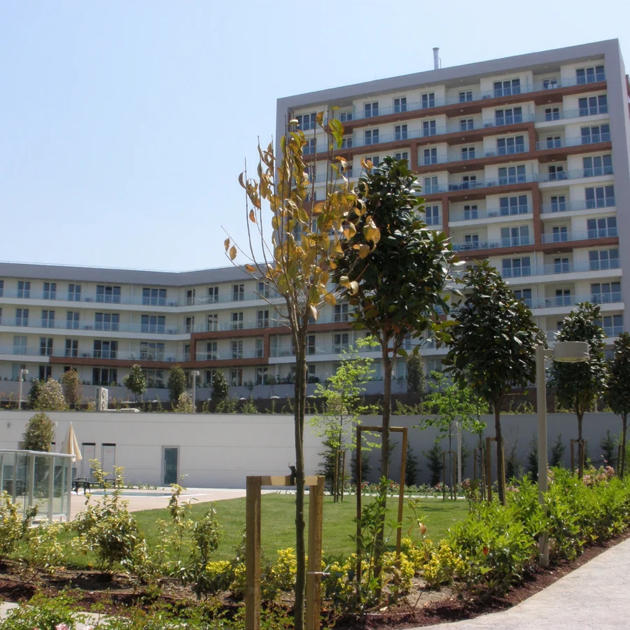 İzotim tarafından Lounge 2 projesinde yapılan dış cephe uygulamaları