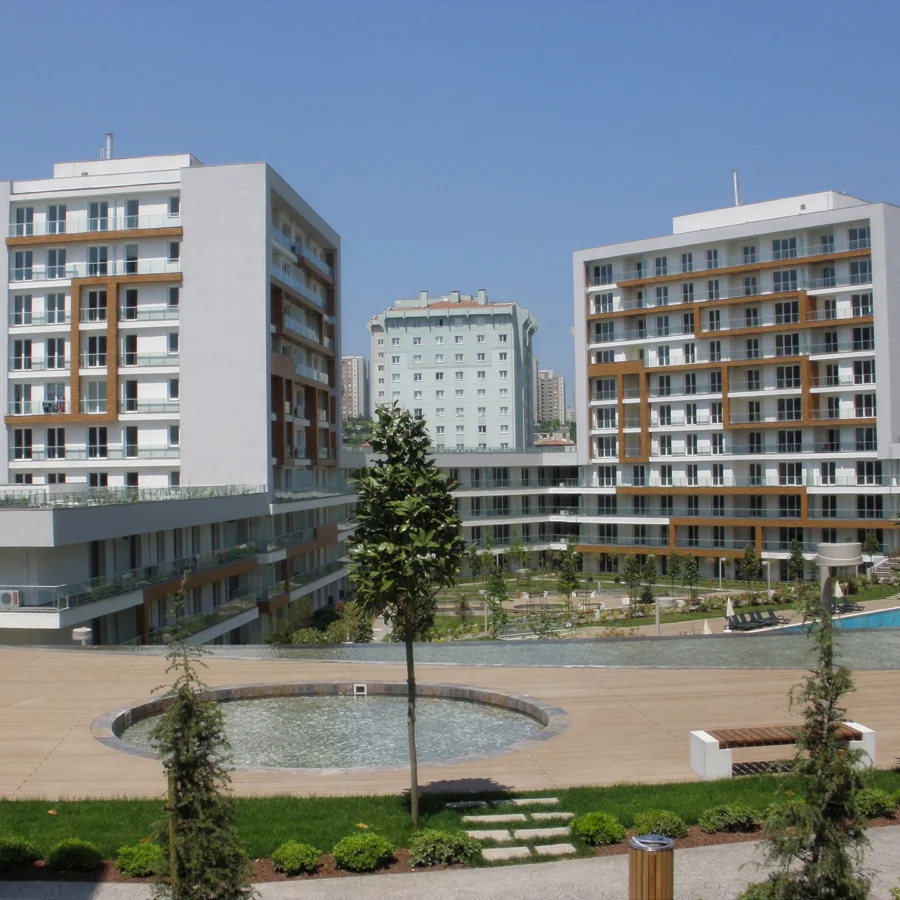İzotim tarafından Lounge 2 projesinde yapılan dış cephe uygulamaları