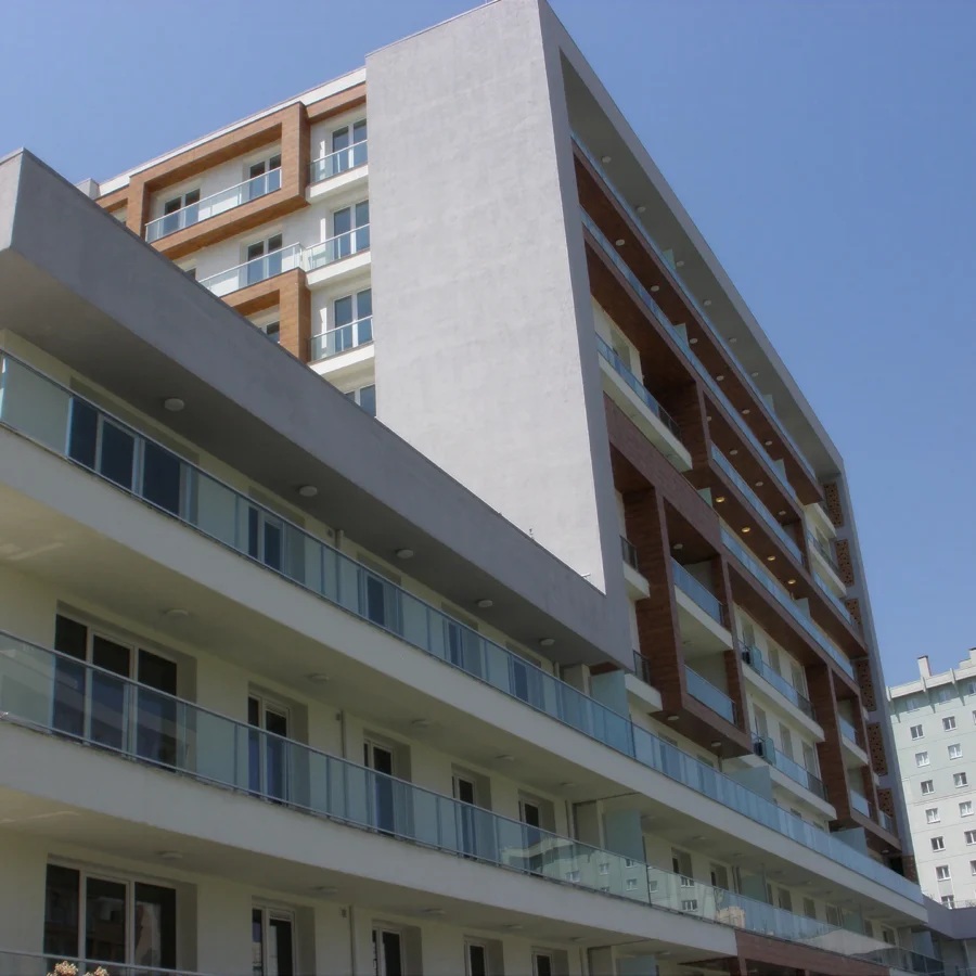 İzotim tarafından Lounge 2 projesinde yapılan dış cephe uygulamaları