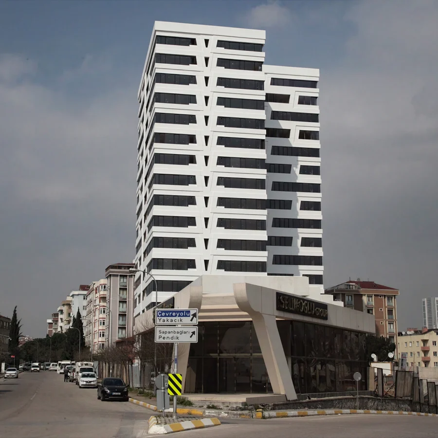 İzotim tarafından Residence Eagle projesinde yapılan dış cephe uygulamaları