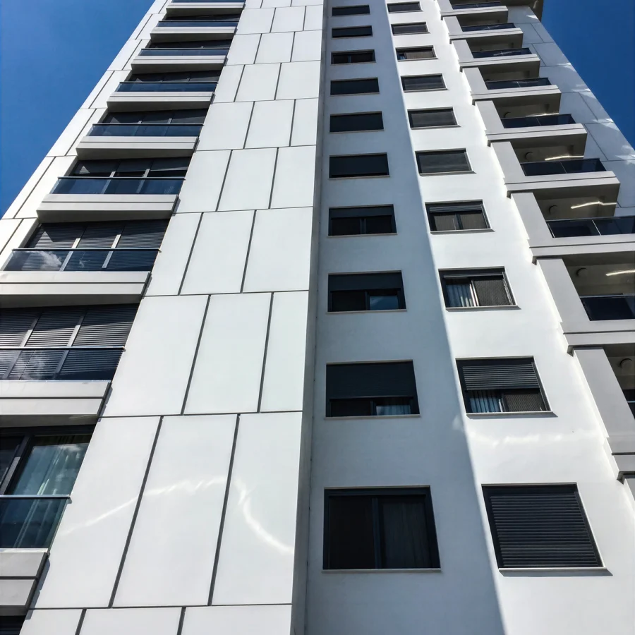 İzotim tarafından Saray Apartmanı projesinde yapılan dış cephe uygulamaları