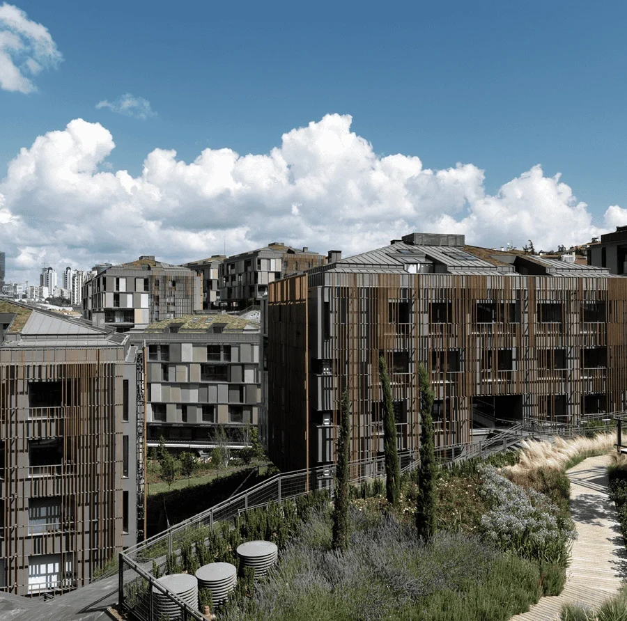 İzotim tarafından Savoy Ulus projesinde yapılan dış cephe uygulamaları