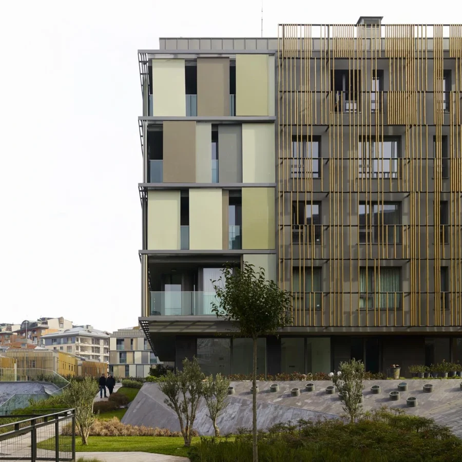İzotim tarafından Savoy Ulus projesinde yapılan dış cephe uygulamaları