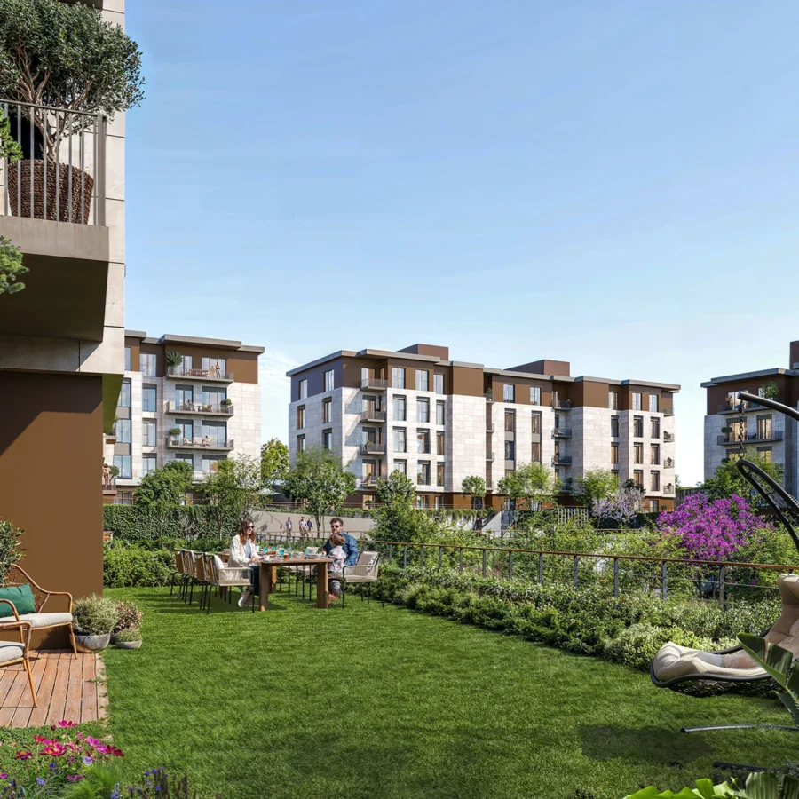 İzotim tarafından Luxera Nevbahar Life projesinde yapılan dış cephe uygulamaları