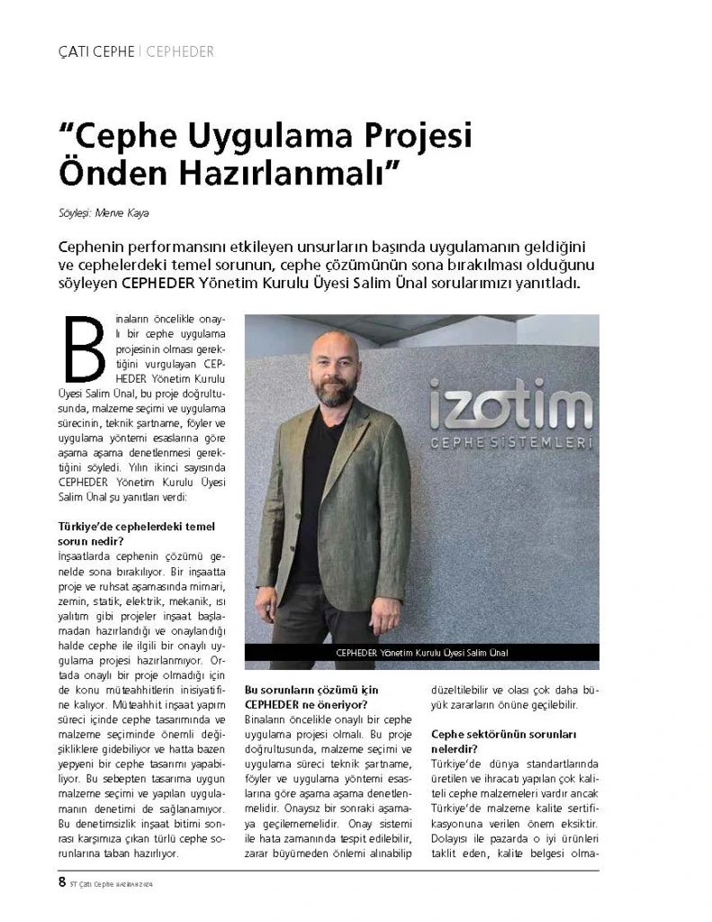 ST Çatı Cephe Haziran 2024