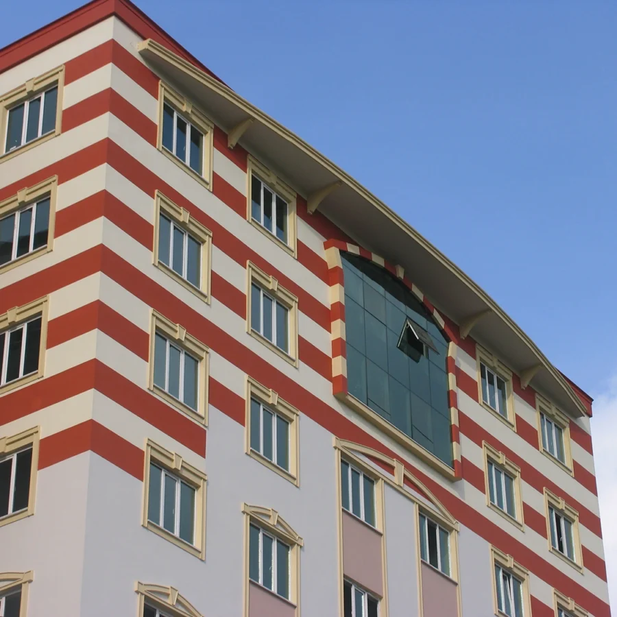 Exterior facade work carried out by İzotim on the Kent Sitesi project