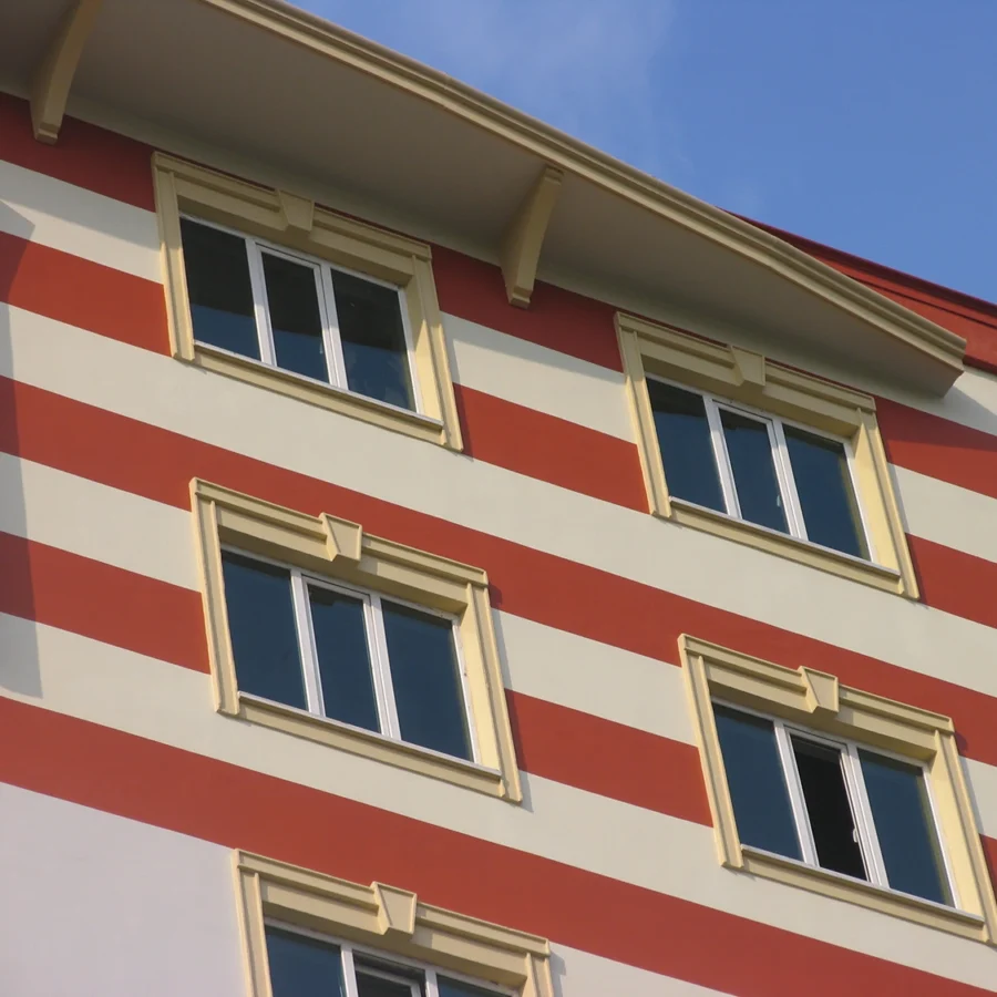 Exterior facade work carried out by İzotim on the Kent Sitesi project